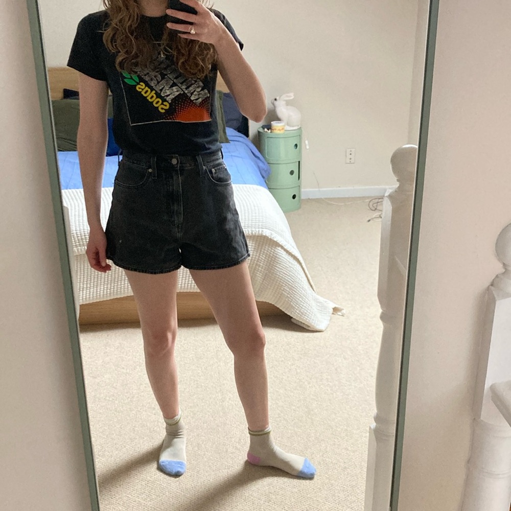 Levi’s High Loose Jean Shorts